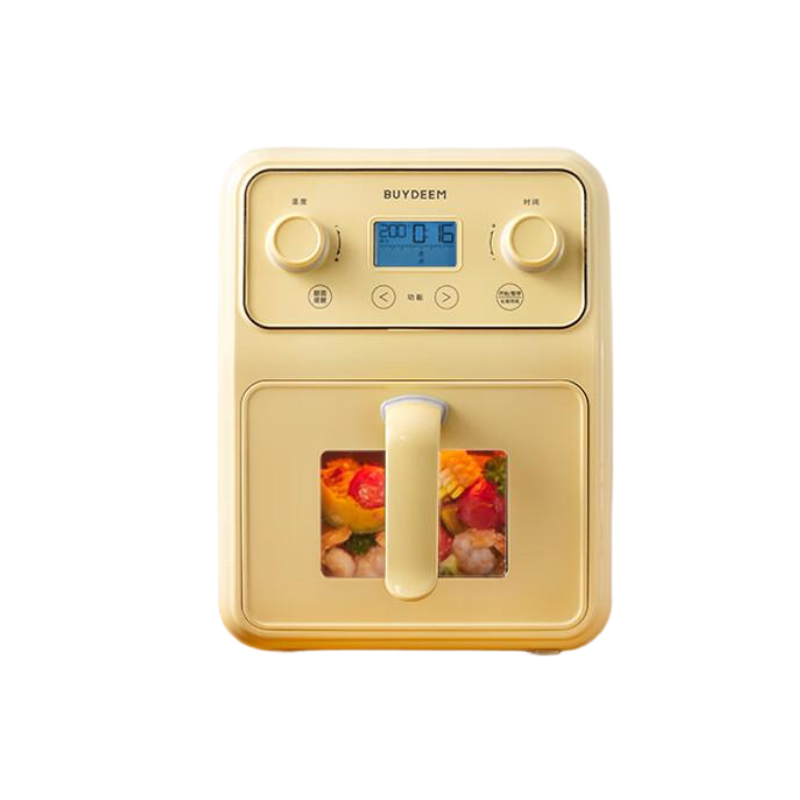 【内蒙地区可发】Q0F510000002北鼎F51/002 空气炸锅4L 小鹅黄 220V/1200W AF2201A0