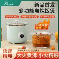 Q师傅 智能电饭煲家用多功能电炖饭煲智能预约精巧1.6L电饭锅