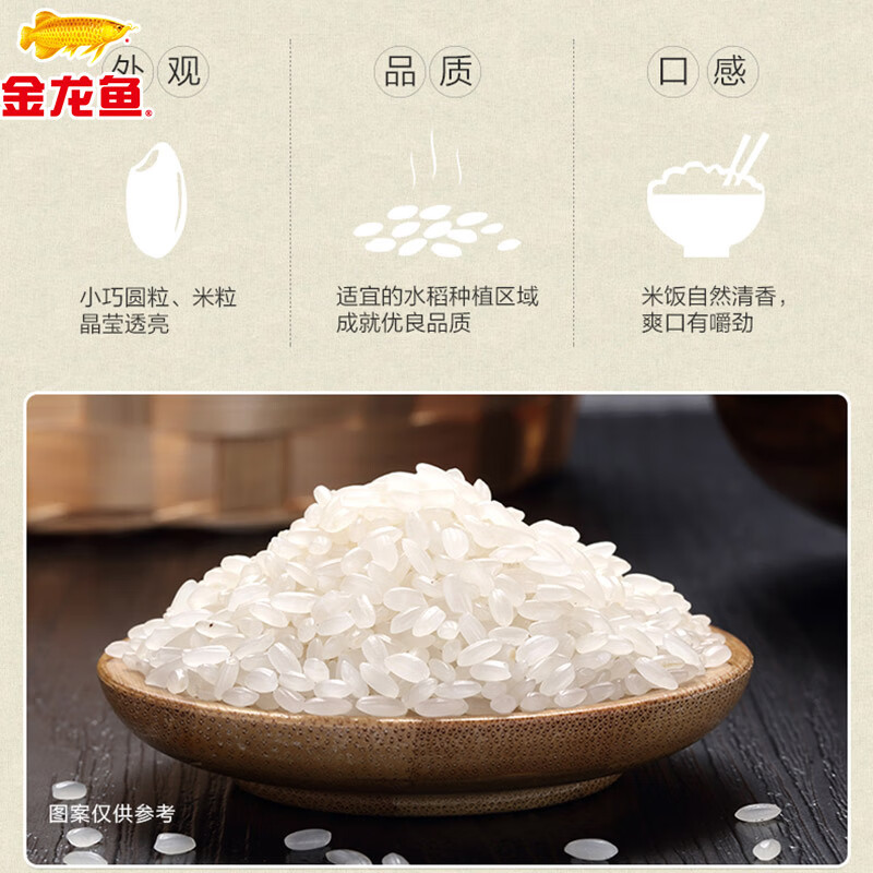 金龙鱼 御品珍珠米500g*1袋高清大图