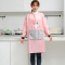 围裙女家用厨房防水防油污可擦手工作服新款情侣可爱时尚做饭罩衣