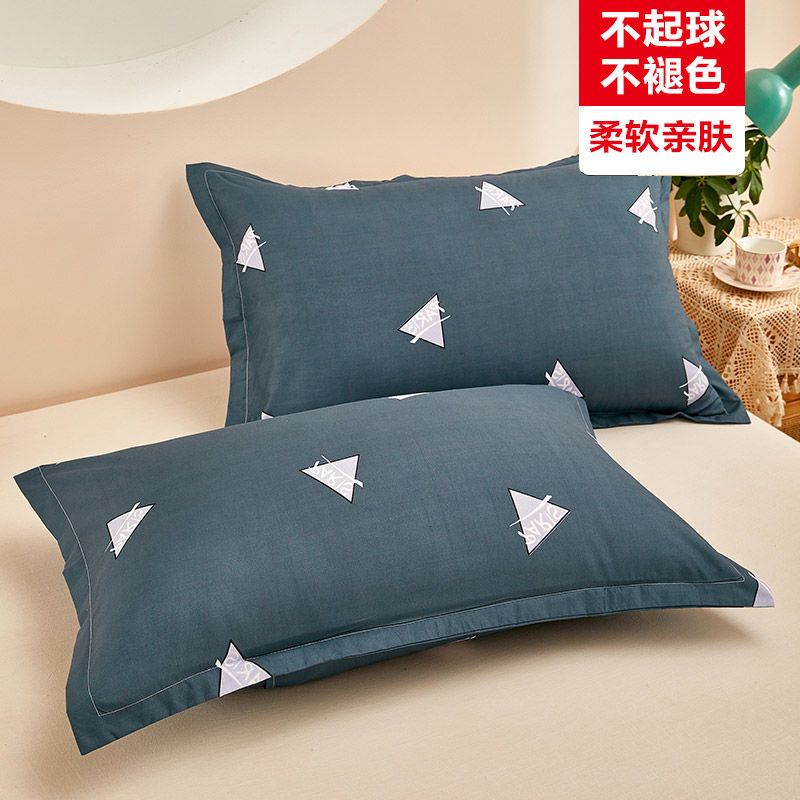 枕套枕头套双人单人学生宿舍枕芯套48x74cm一对拍2高清大图