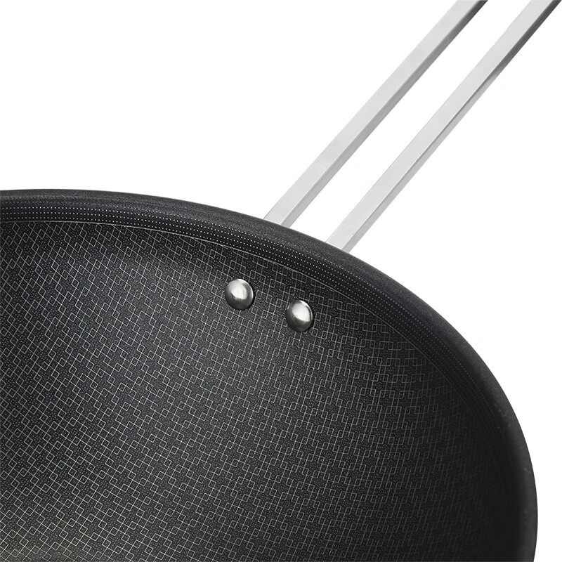 双立人 Moment不锈钢蜂巢中式炒锅30cm 燃气电磁炉通用烹饪锅具 ZW-C150 30cm高清大图