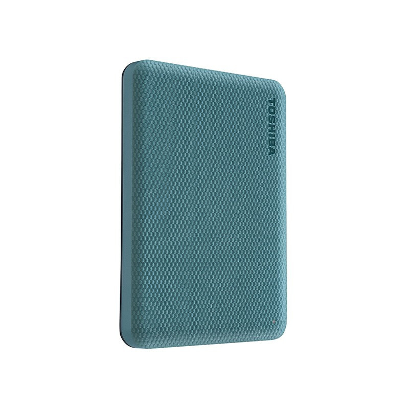东芝(TOSHIBA) 4TB 高速移动硬盘 V10系列 USB3.2 2.5英寸 黛绿 兼容Mac 轻薄便携 密码保护