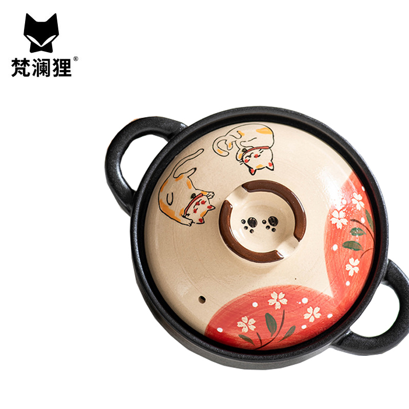 梵澜狸陶瓷砂锅YQ30 个