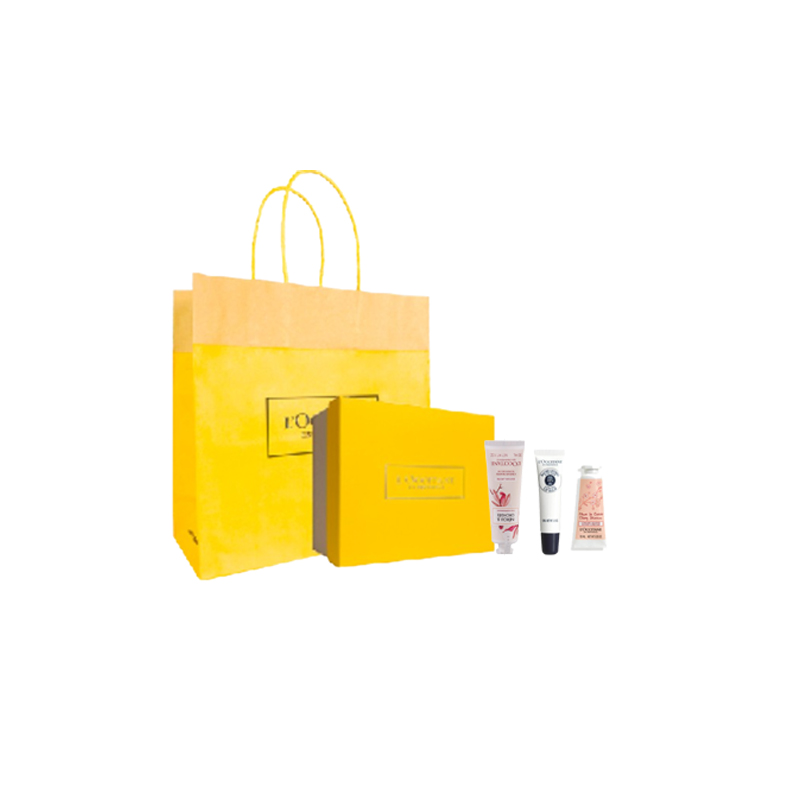 欧舒丹手霜唇釉三件套3013-礼盒装