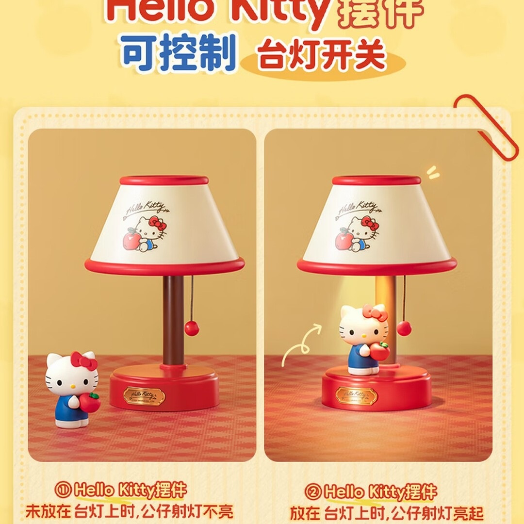 马克图布 互动玩具台灯-Hello Kitty苹果款-升级版MG25-109高清大图