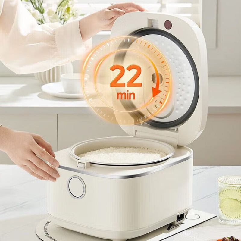 美的电饭煲4L全自动多功能操作简单耐热持续沸煮MB-4E01R高清大图