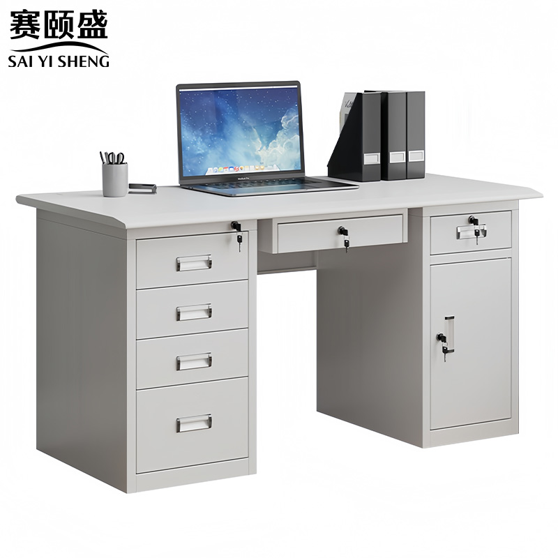 赛颐盛钢制办公桌1600*600*740mm张高清大图