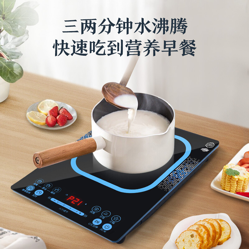 苏泊尔(SUPOR)电磁炉 轻薄机身 密集火 大屏触摸电磁灶SDHCB8E34-210