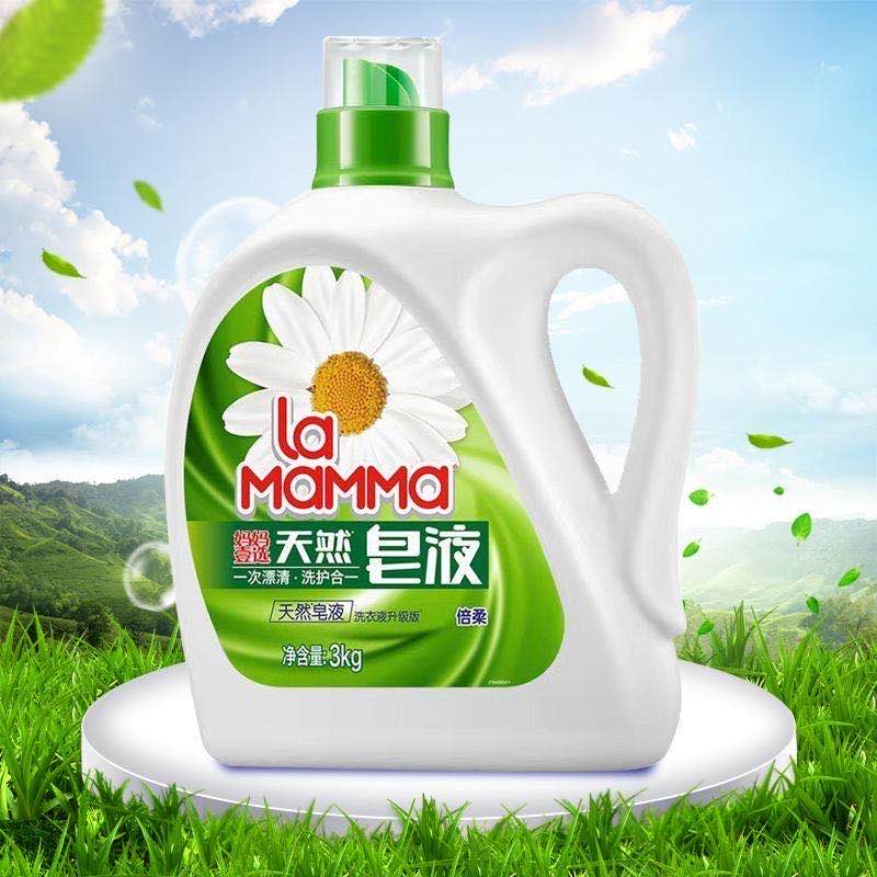 妈妈壹选倍柔天然皂液3kg1瓶装参数