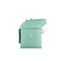 intermail AirPods 1/2保护套绿色小鳄鱼卡通可爱萌系耳机套绿色小鳄鱼