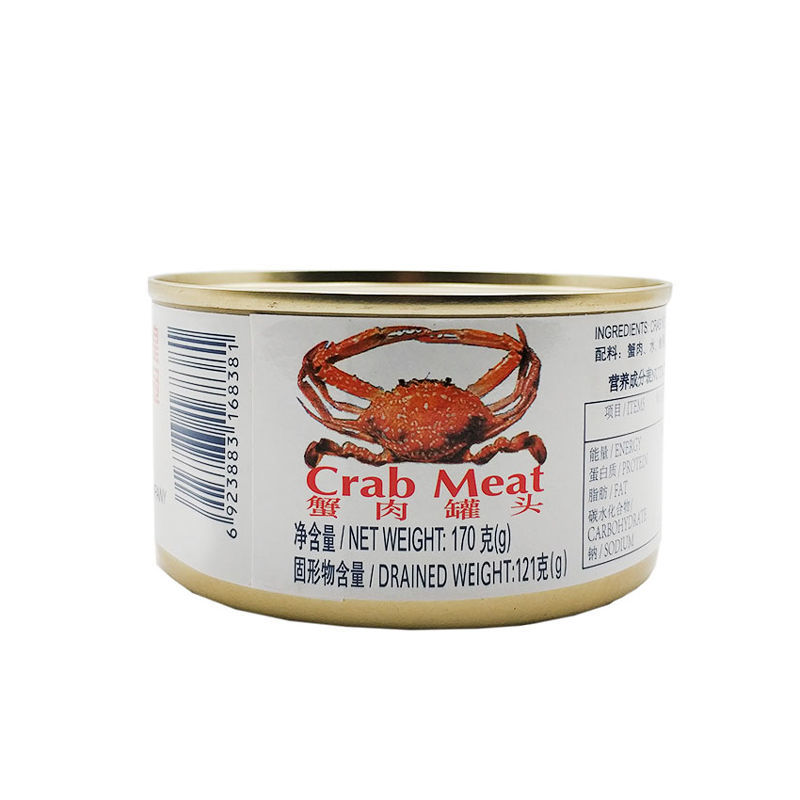 蟹肉罐头crab meat170g披萨意面沙拉寿司配料