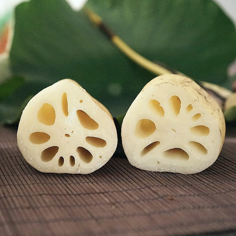 2kg普通快递洪湖莲藕新鲜莲藕特产带泥新花藕清炒即食脆藕菜洪湖藕节