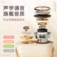 酷爱果正品K歌音响话筒一体麦克风无线蓝牙音箱便携家用唱歌儿童礼物家庭KTV女生可用苏宁卡付款