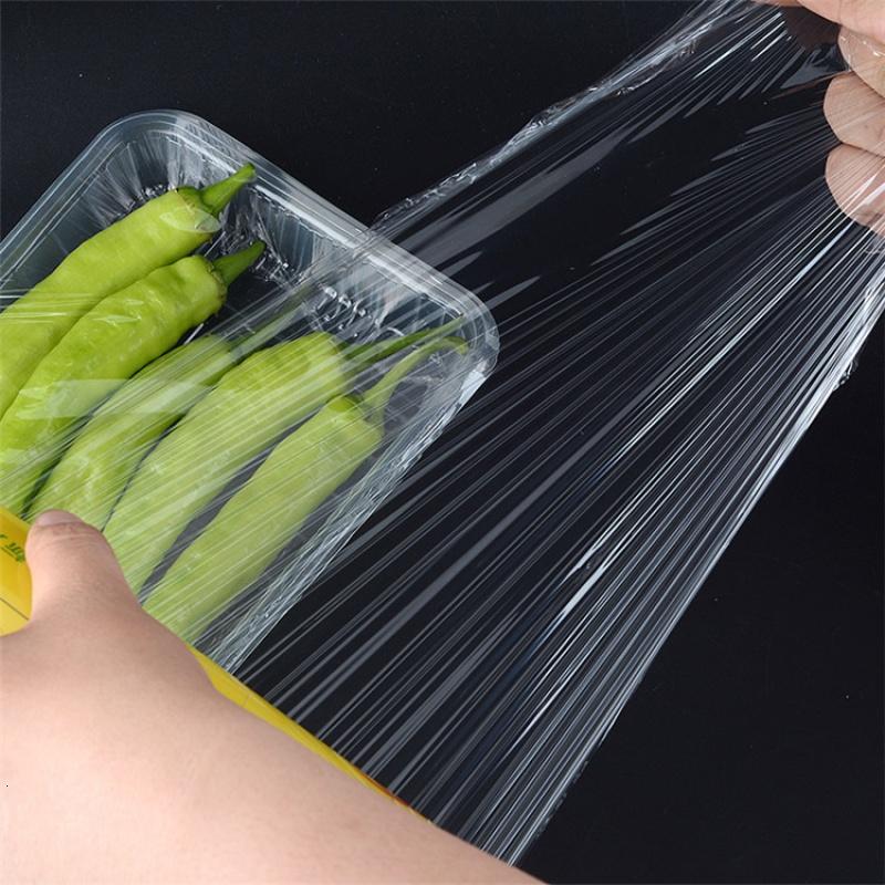 保鲜膜大卷超市商用水果包装缠绕膜生鲜厨房打包膜