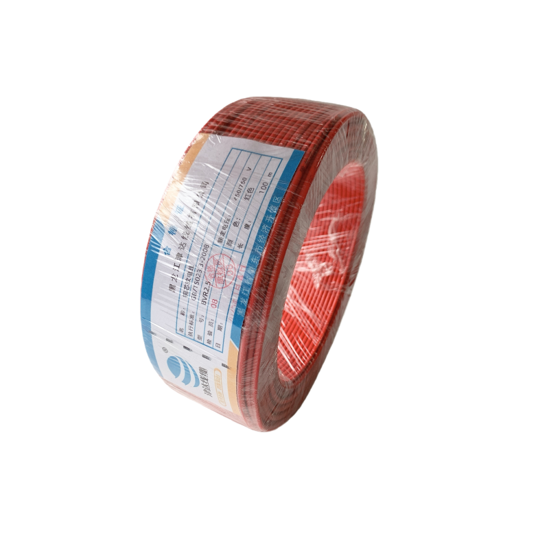 津达 铜芯软电线BVR2.5红色450/750V 米高清大图