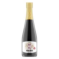 好记 木桶酿造180天减盐有机酱油500ml 家用点蘸 凉拌 炒菜 炖煮 有机减盐酿造酱油