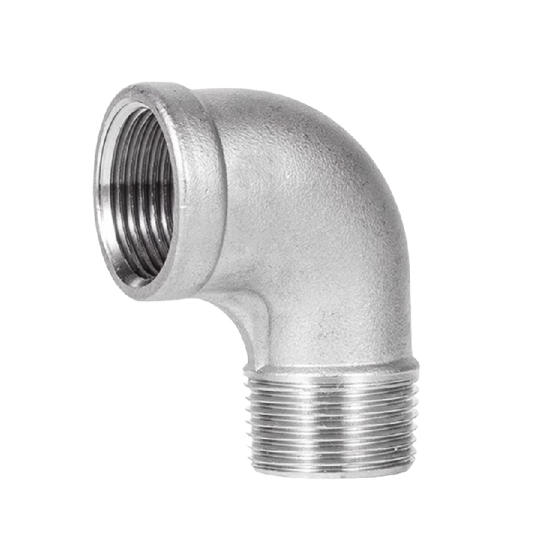 允诚 加厚不锈钢内外丝弯头 DN15x1/2 个高清大图