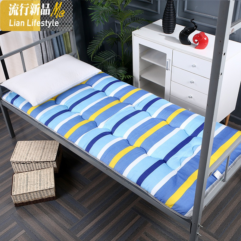 加厚学生宿舍床垫榻榻米儿童单人双人床垫子褥子地铺上下铺可折叠 三维工匠