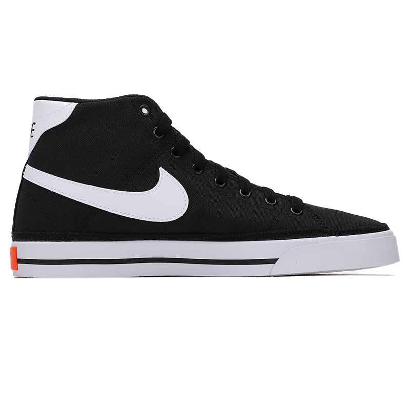 耐克板鞋男22春季新款男士休闲鞋经典运动鞋高帮帆布鞋dd0162001