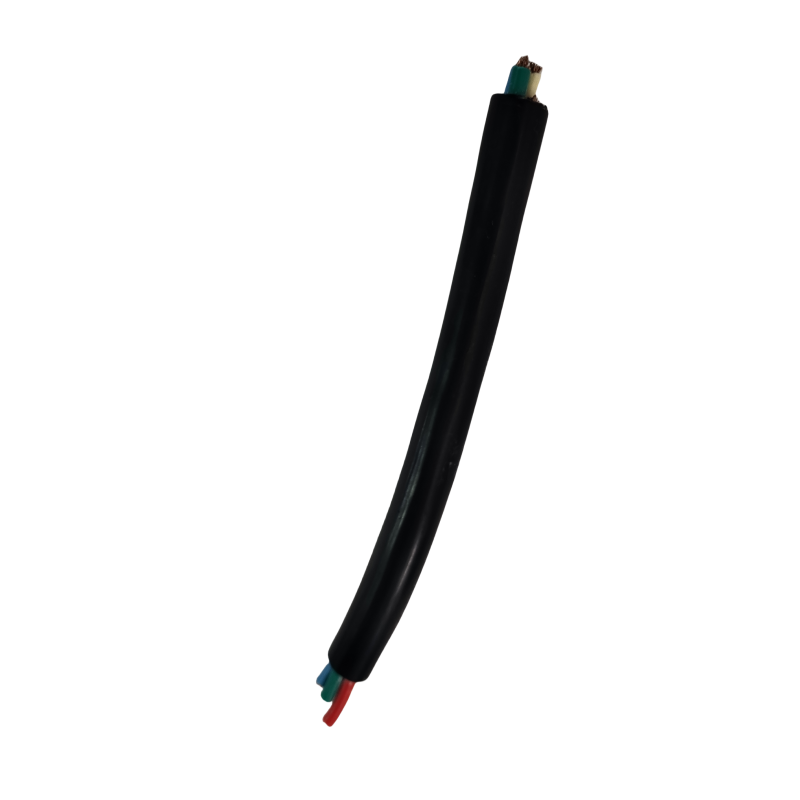 津达线缆 3+1芯防水橡套电缆电压300/500V YC3*6mm²+1*4mm² 米