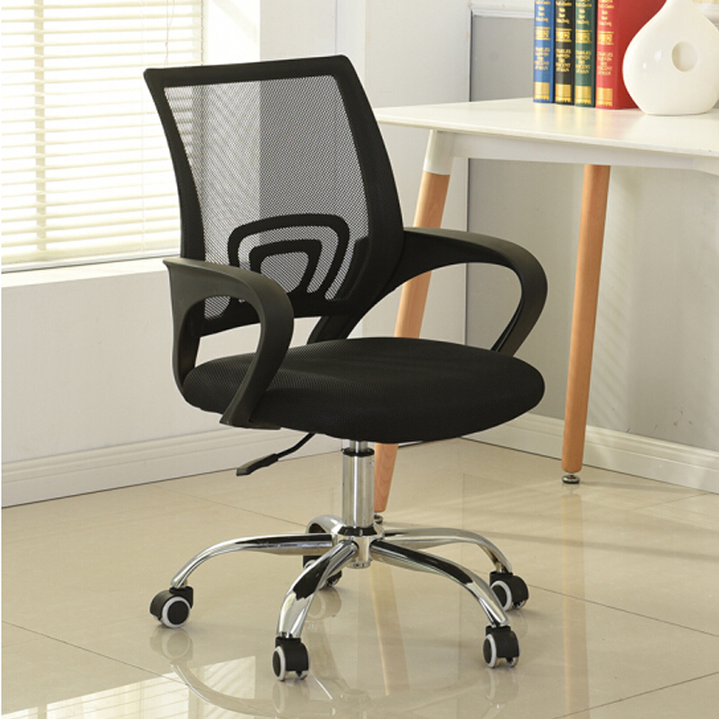 办公家具职员网面椅转椅靠背休闲转椅黑色