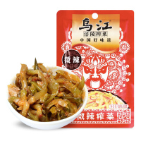 乌江微辣榨菜丝80g*4袋 袋装 微辣 调味品调味料 酱菜小菜下饭菜 红油微辣 下饭良品 早餐佐餐常备