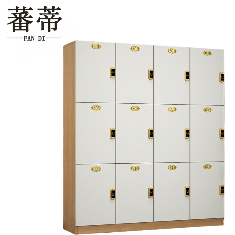 蕃蒂储物柜十二门台高清大图