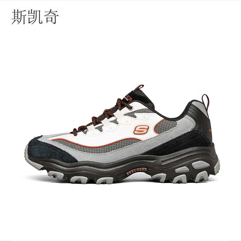 斯凯奇 男春秋新款休闲鞋 237154/BKMT-7 双高清大图