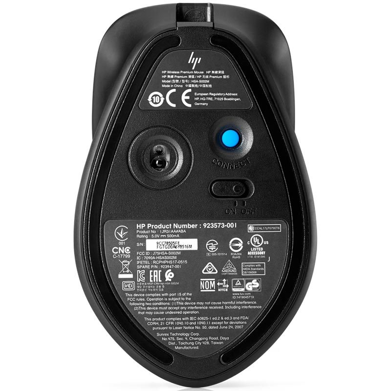 惠普(HP)薄锐系列 ENVY 500 玫瑰金 2WX69AA 可充电无线鼠标 便携鼠标