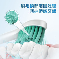 飞利浦(PHILIPS)电动牙刷头 3D软毛呵护牙龈 3支装HX2021/02适用于HX2471/HX2431全系列