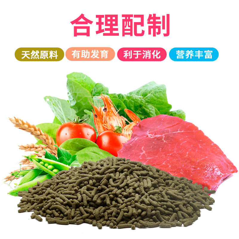 小乌龟饲料幼龟巴西鳄鱼龟食粮食中华龟鳄龟粮大火焰料通用专用高清大图