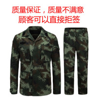 Hoscene新式16式武警迷彩服套装男夏季作训服套特战服迷彩作训服数码迷彩服女_5 84-88 175：上衣+裤子