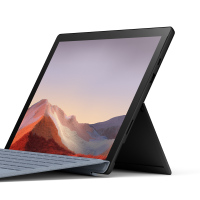 微软(Microsoft)Surface Pro 7 二合一 平板电脑 笔记本12.3英寸轻薄商务办公本 Pro7 i7 16G+256G win10[典雅黑] 标配[不含键盘]