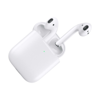 [高效便利]苹果Apple Airpods2 新款入耳式无线蓝牙耳机 配有线充电盒 港版 MRXJ2ZP/A