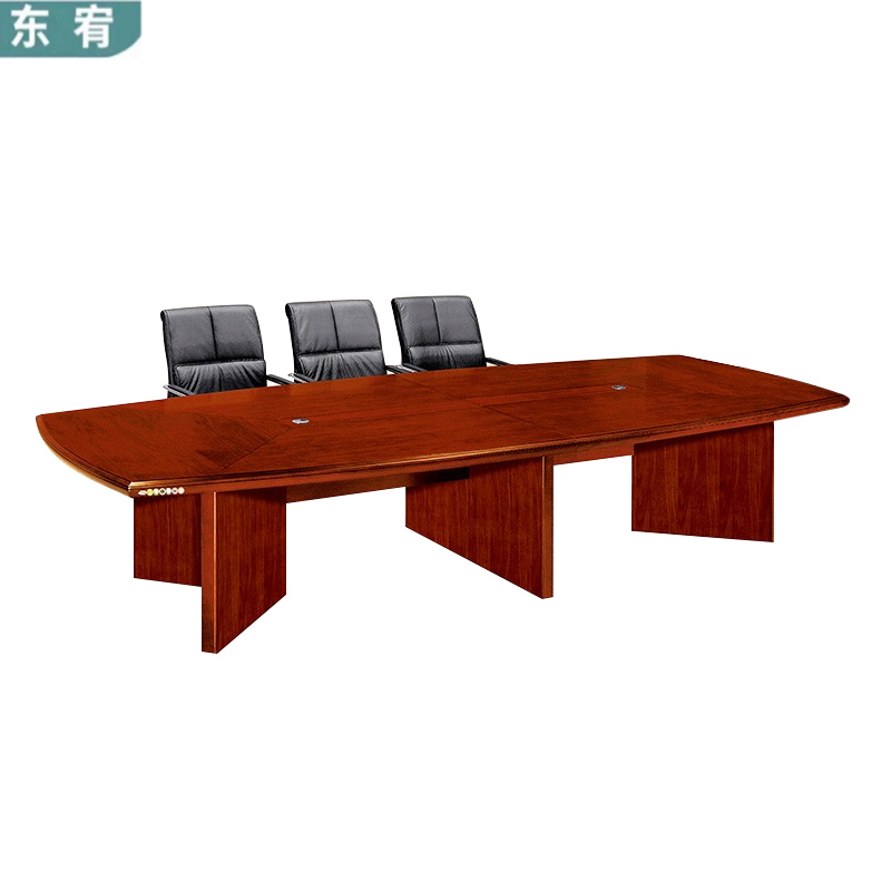 东宥 会议桌胡桃木色 HC4805米高清大图