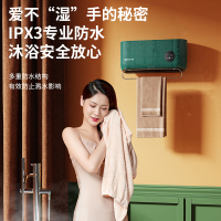 先锋(SINGFUN)取暖器暖风机遥控定时壁挂居浴两用热风机电暖气即开即热快速升温 DNF-Y2R