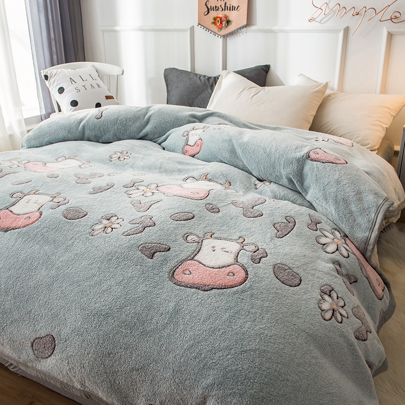 毛毯-萌萌牛 70x100cm毛毯【办公室午休盖毯】