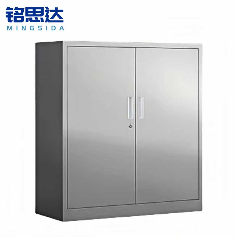 铭思达不锈钢矮柜对开门台高清大图