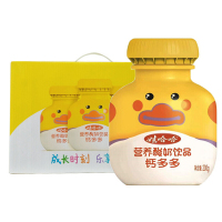 娃哈哈 含乳饮料 钙多多 200ml*12瓶（乳酸菌发酵儿童酸奶）