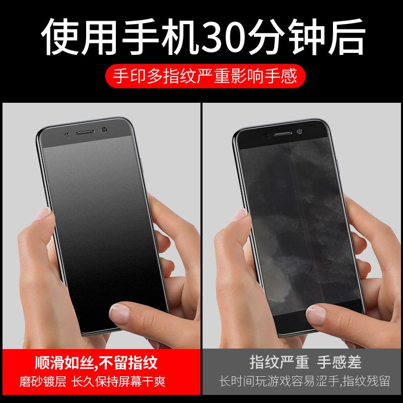 华为荣耀note10磨砂钢化膜全屏覆盖防爆防指纹抗蓝光贴膜rvl-al09