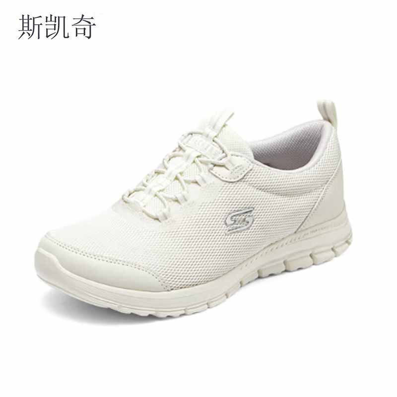 斯凯奇 女休闲软底运动鞋 104510/OFWT-8.5 /双高清大图