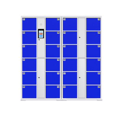 人脸识别储物柜电子存包柜24门存放柜/台