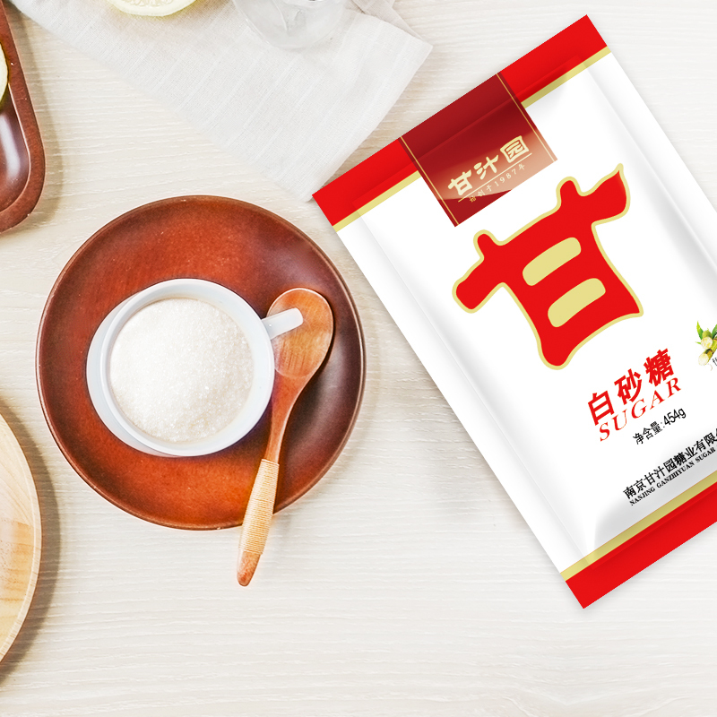 甘汁园 白糖 白砂糖454g 烘焙原料 冲饮调味