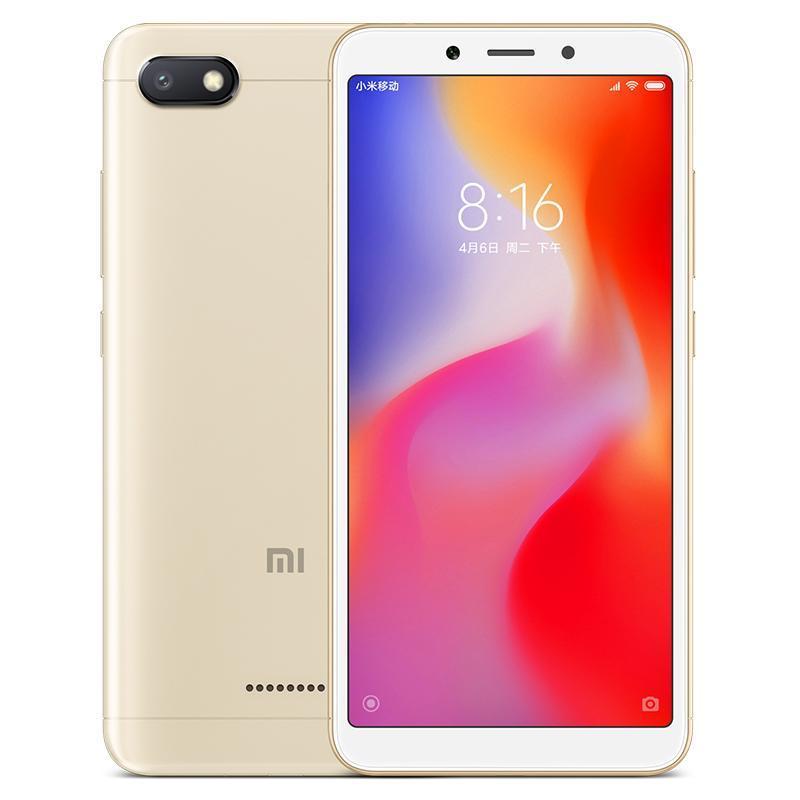 小米 (MI) Redmi6A 3GB+32GB 流沙金 移动联通电信全网通4G手机