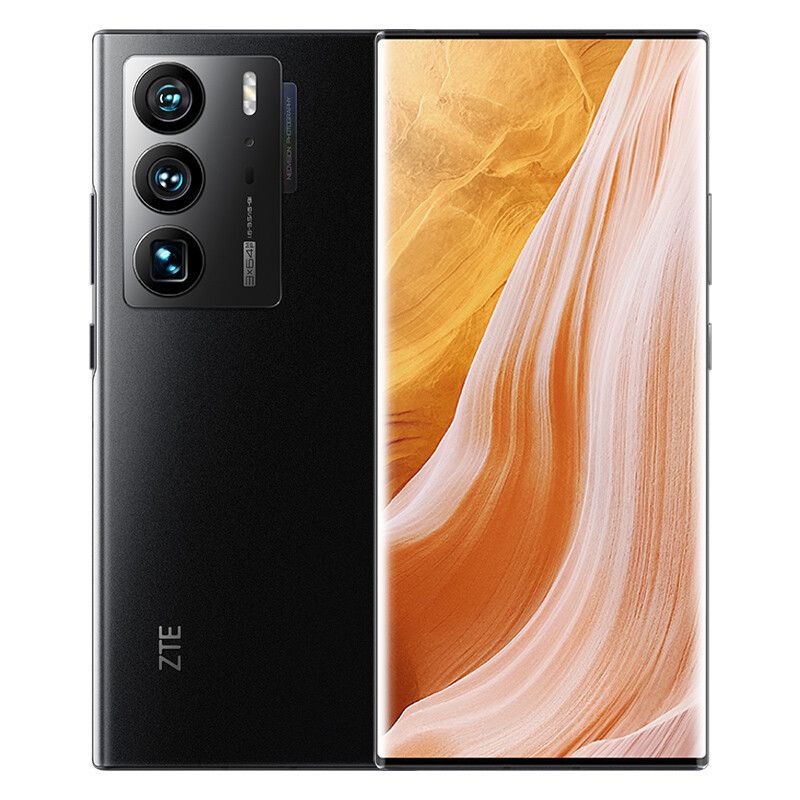 [全新]中兴Axon 40 Ultra 12GB+512GB 水墨 屏下摄像 三主摄计算摄影 新骁龙8 80W快充 双模5G全网通 拍照手机 A40