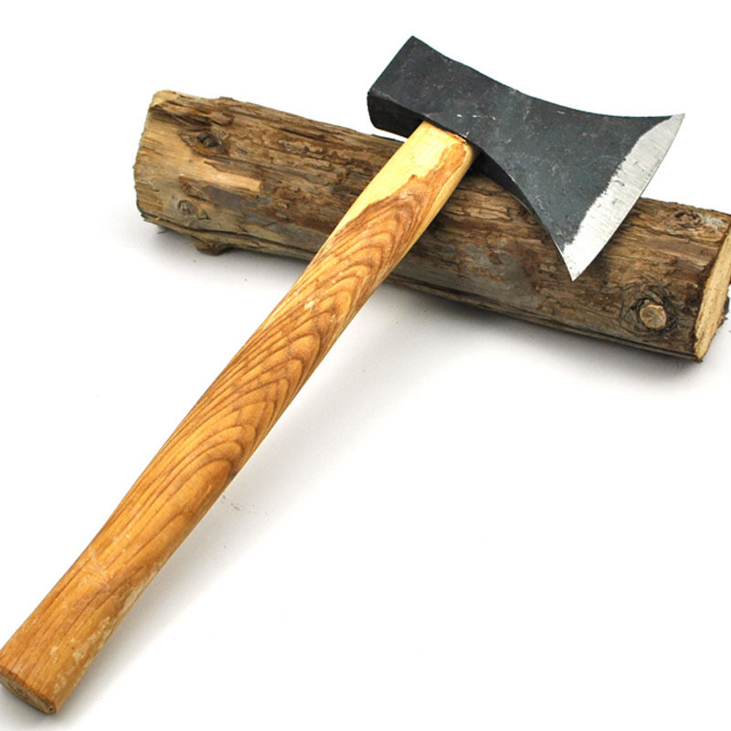 纯色家居家用斧子木工斧头劈柴斧头劈树劈柴户外斧头野营斧弹簧钢手工
