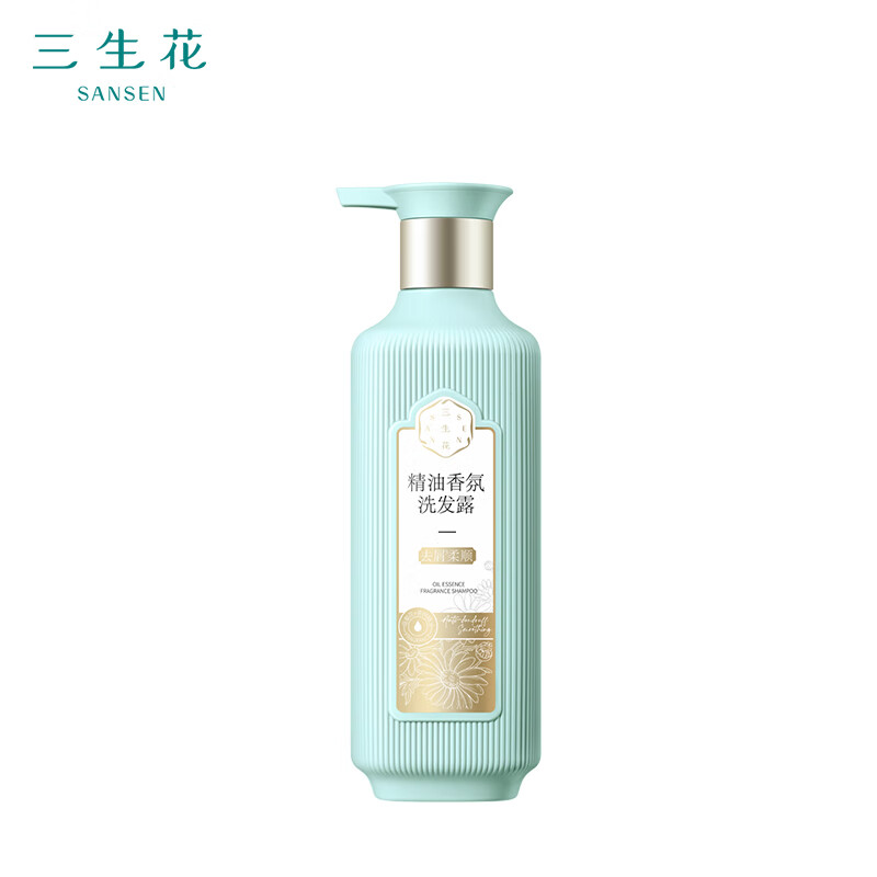 百雀羚三生花精油香氛洗发露(去屑柔顺)500ml SSH-0003高清大图