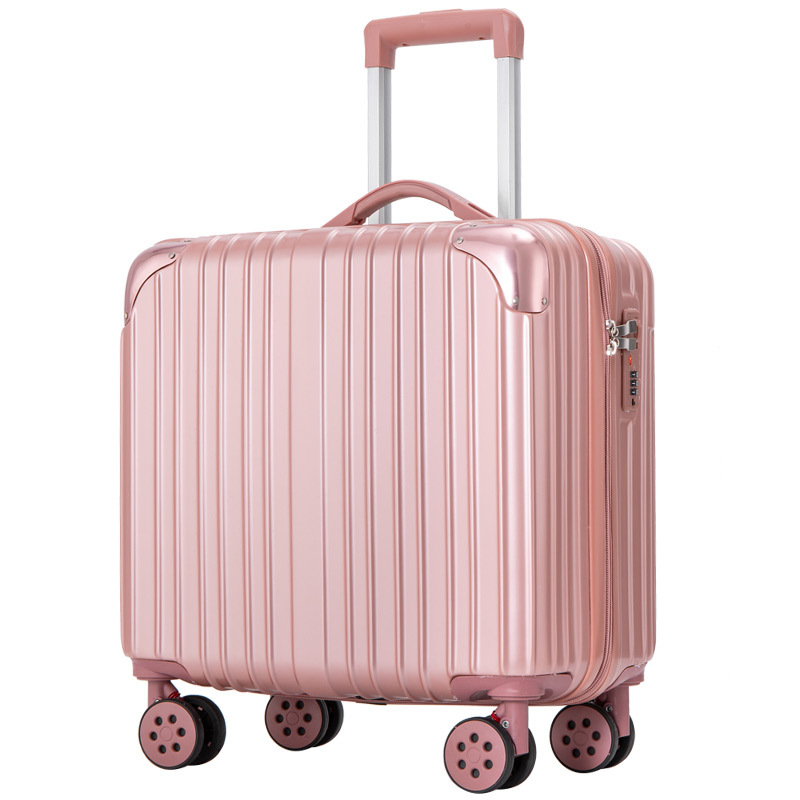 18寸小型登机箱小行李箱男女士拉杆箱旅行箱韩版复古迷你密码箱