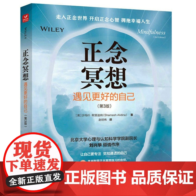 正念冥想:遇见更好的自己 第3版 人民邮电出版社9787115607867高清大图